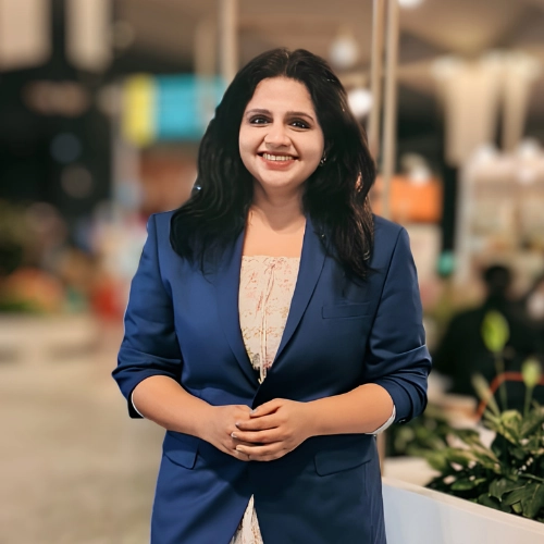 Portrait of Sangeetha K M, Marketing Manager at SGES